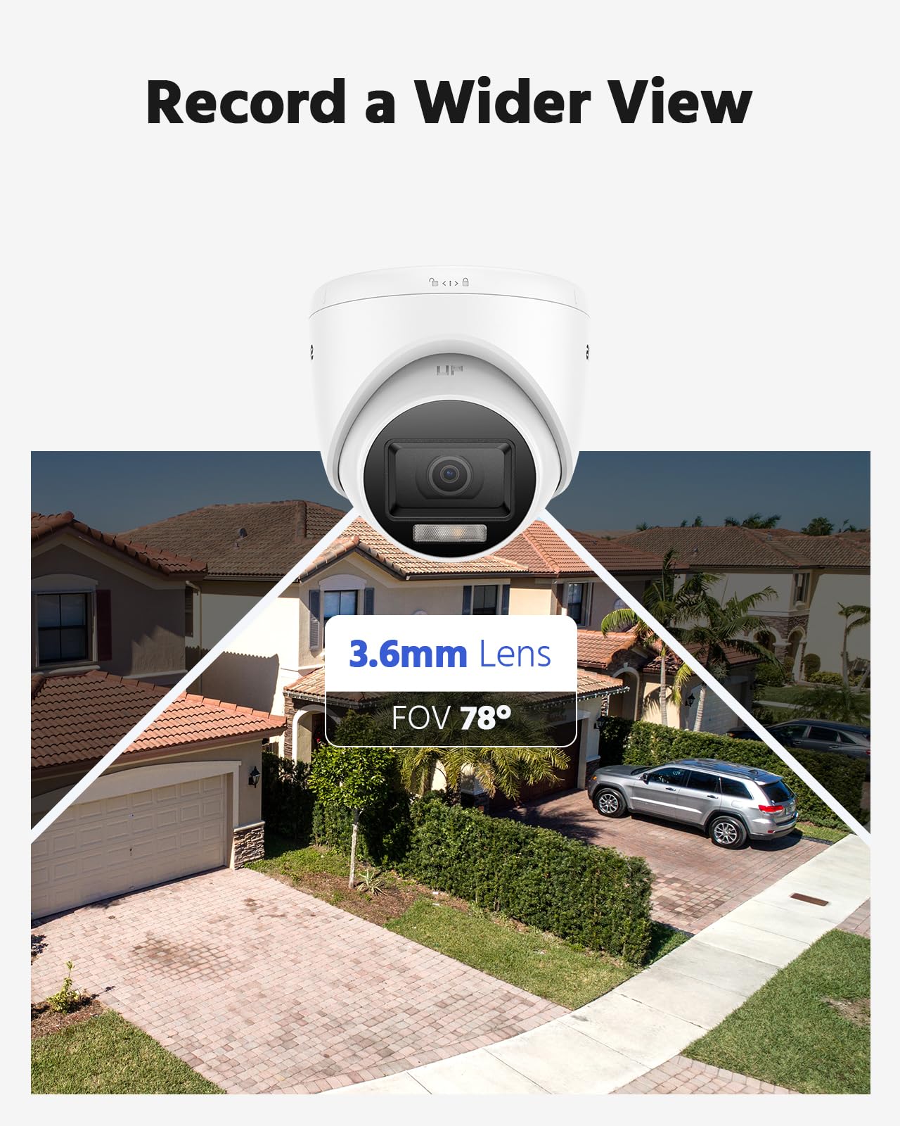 ANNKE 4 Pack 2MP Aussen Überwachungskamera Set, Full HD 1080p Sicherheitskamera für DVR Überwachungssystem Ersatzkamera für DVR Recorder mit Intelligente Dual-Beleuchtung Farb-Nachtsicht