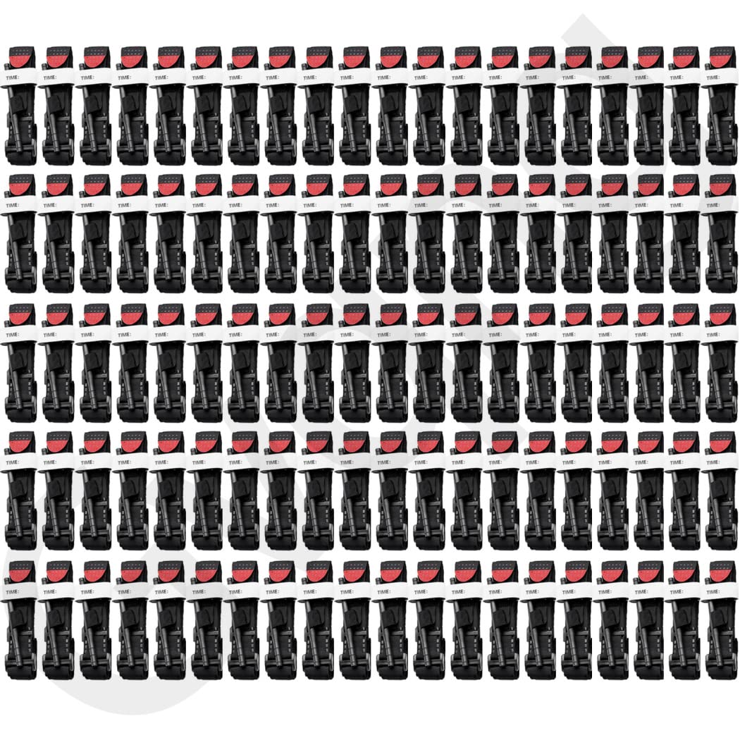 Gvqng New Wholesale 100 pcs Tourniquet First Aid Military, Tourniquets Fast Delivery, One-Hand Operate Control Hemostasis for Accidental Abrasions And Cuts, Tourniquet
