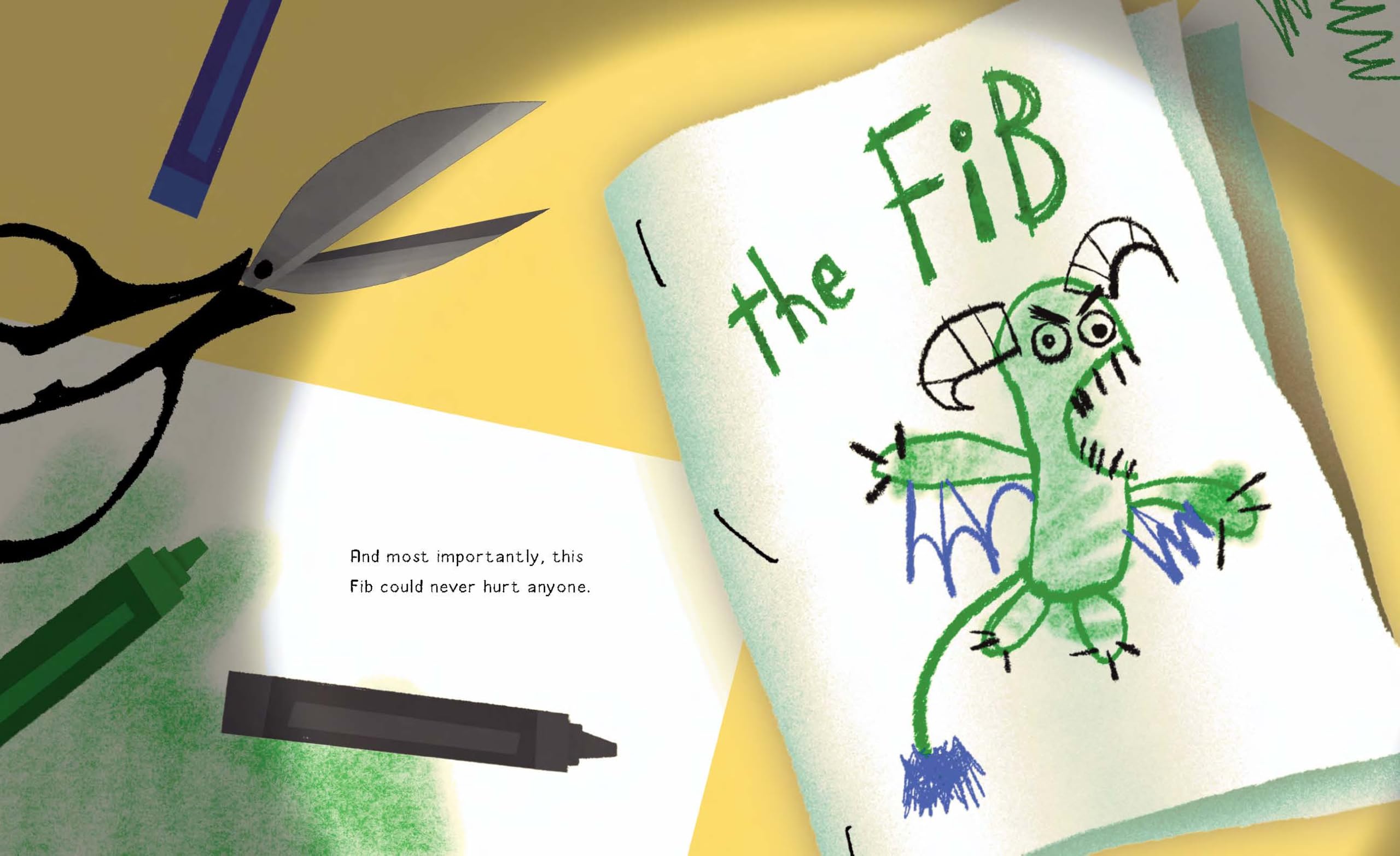 The Fib: An Allegorical Picture Book About Honesty, Imagination & Facing the Truth