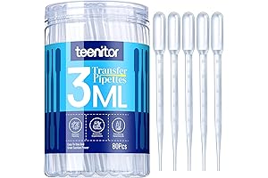 Teenitor 80PCS 3ML Pipette Dropper and Eye Dropper