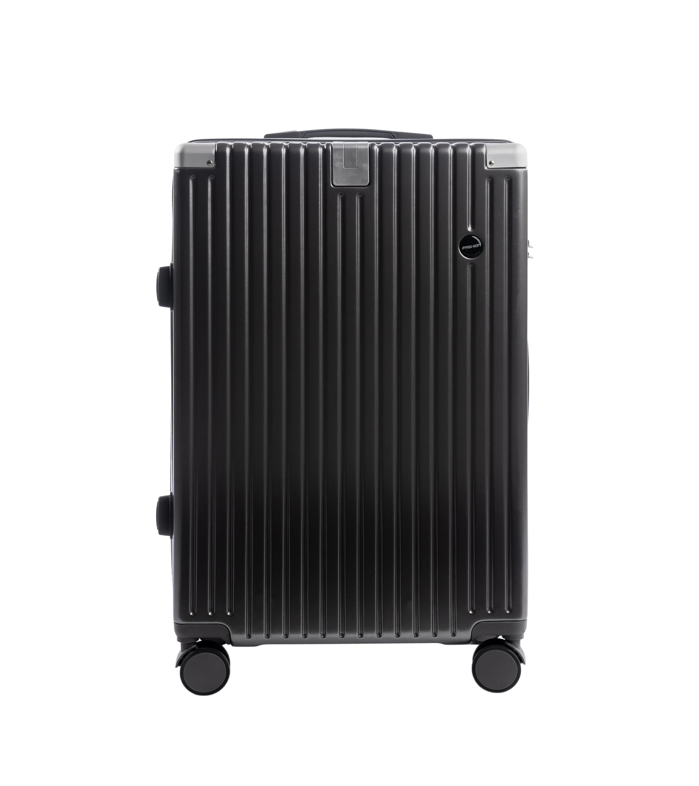 pyb Fashion - Premium Luggage/Suitcase Trolley Bag, USB Port, Cup Holder, Hook, Anti-Collision Corners, Anti-Theft Lock, Noiseless 360° Rotating 8 Wheels, Lightweight (Black, Cabin 20 inch)-picture-34