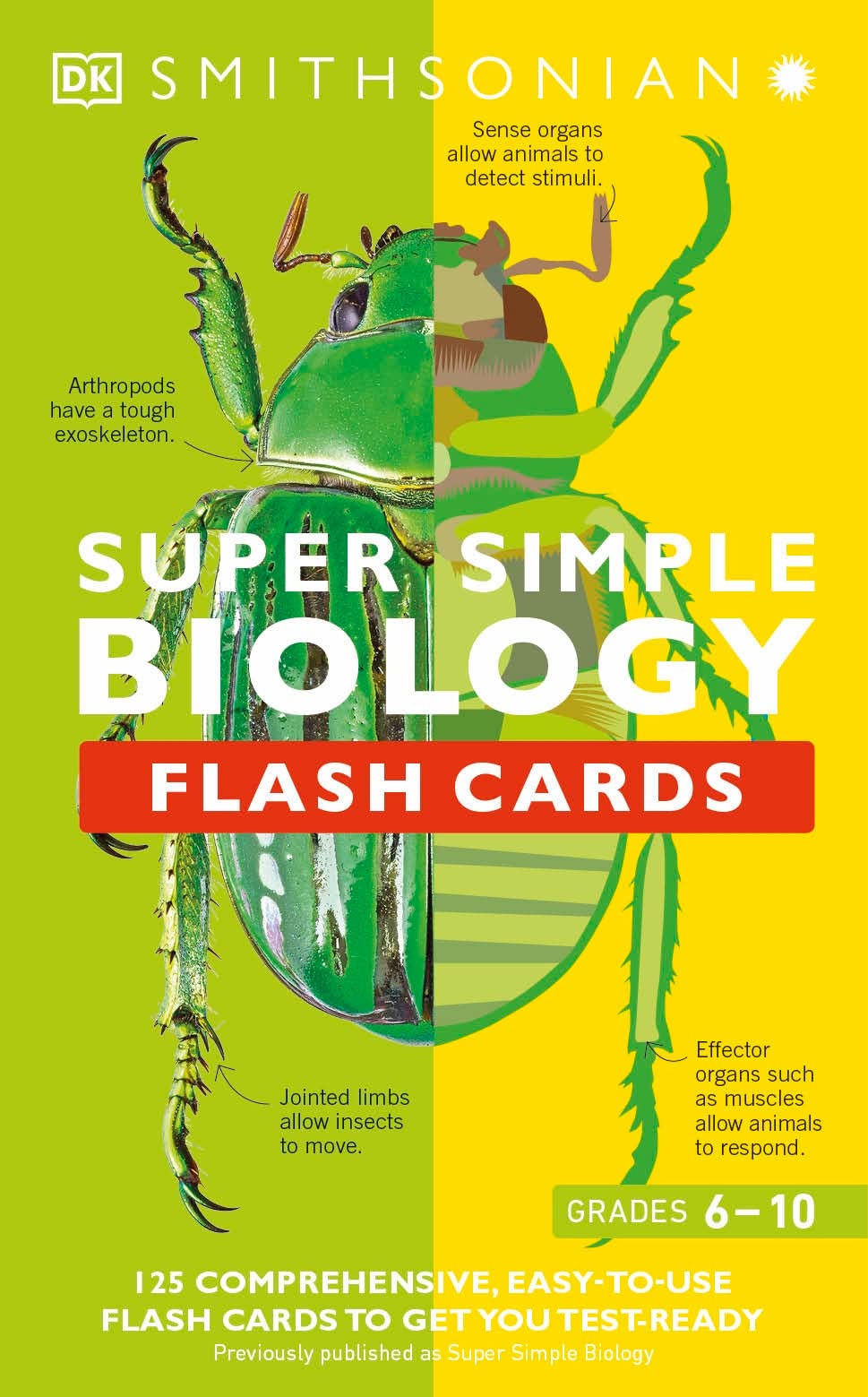 Buy Super Simple Biology Flash Cards 125 Comprehensive, Easytouse