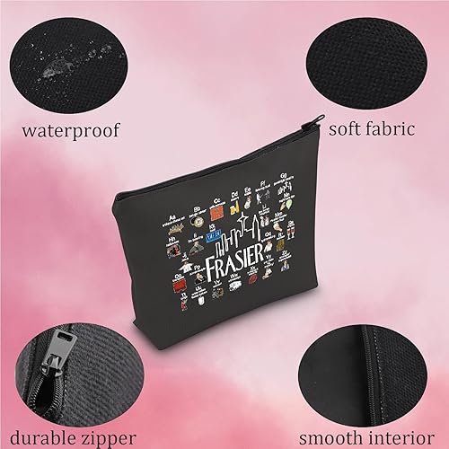 Miniatura 3 de Programa de TV Mercancía Programa de TV Regalo para fanáticos Programa de televisión Maquillaje Bolsa con, Frasie BLK