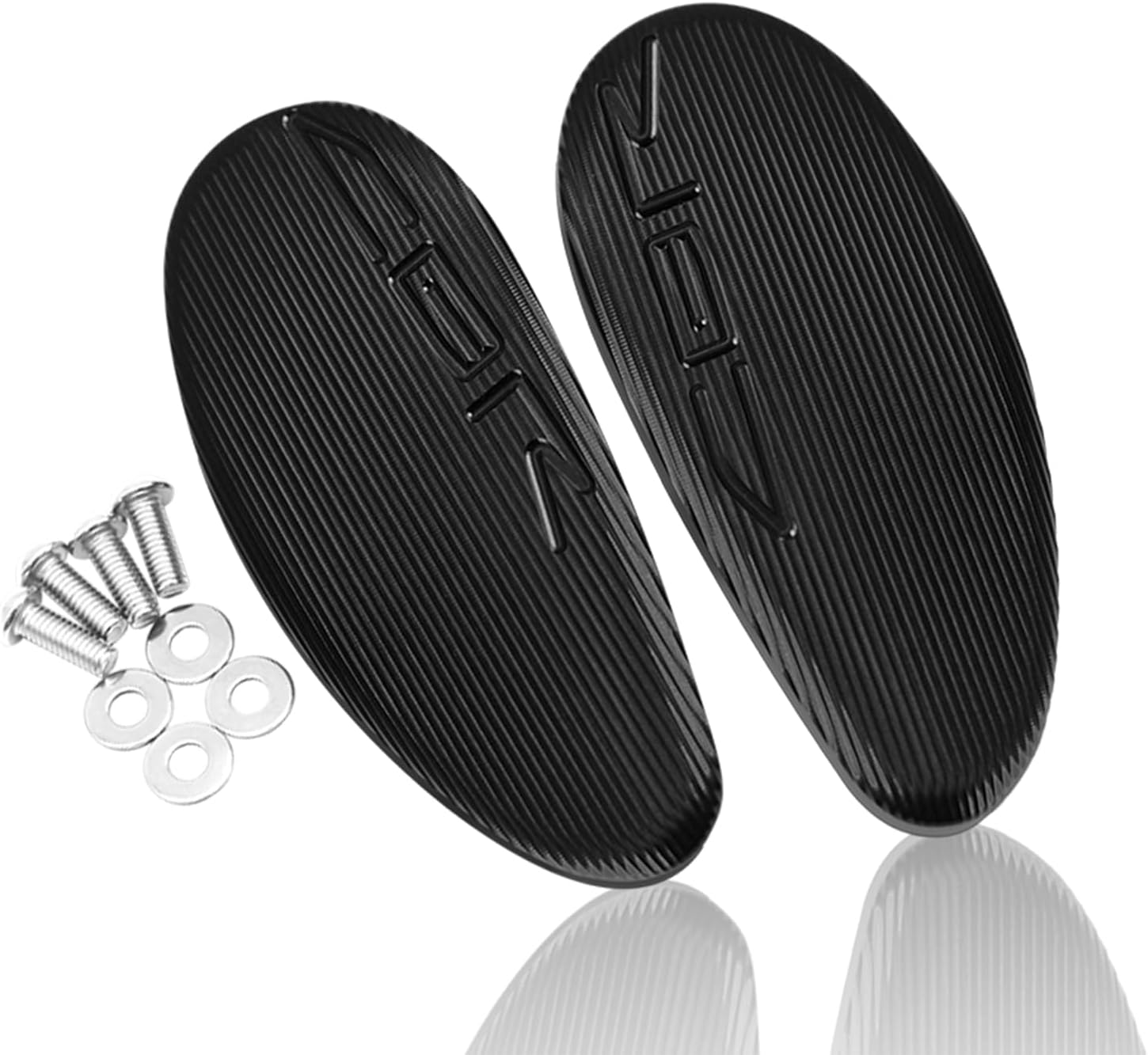 MFGZD Motorcycle Mirror Block Off Base Plates,1pair CNC Aluminum Rearview Mirror Block Off Base Decorative Plate Compatible With CBR1000RR 2008-2019 | CBR1000RR-R CBR1000RR-R SP 2020-2024 (Black)