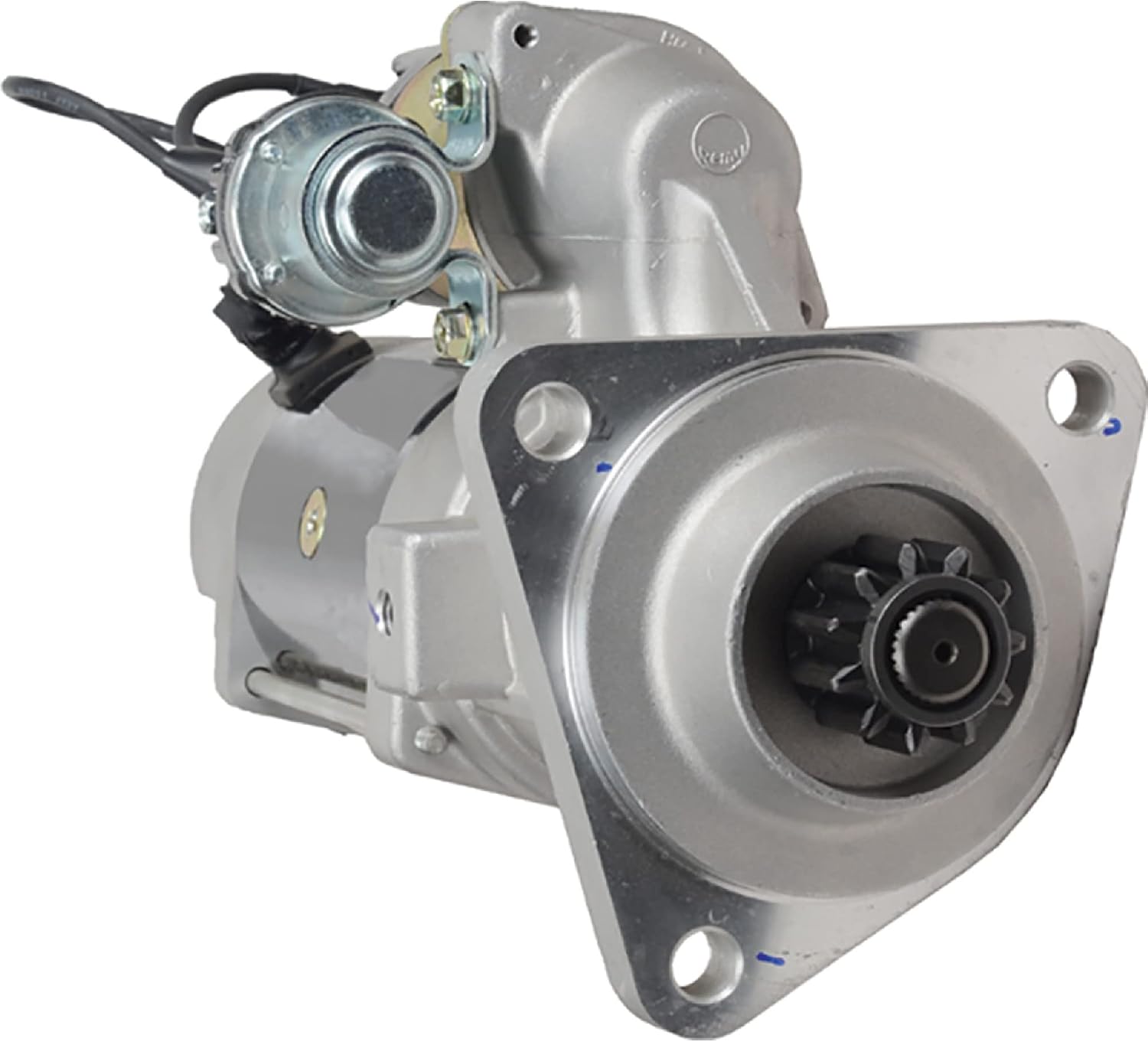 DB Electrical ROTA0483 11 Tooth Count 24V Starter Compatible with/Replacement for Doosan 65.26201-7073 420LC-V, DX420LC, DX480LC, S330, S340, S420, S470, S500 Daewoo 300516-00056B,