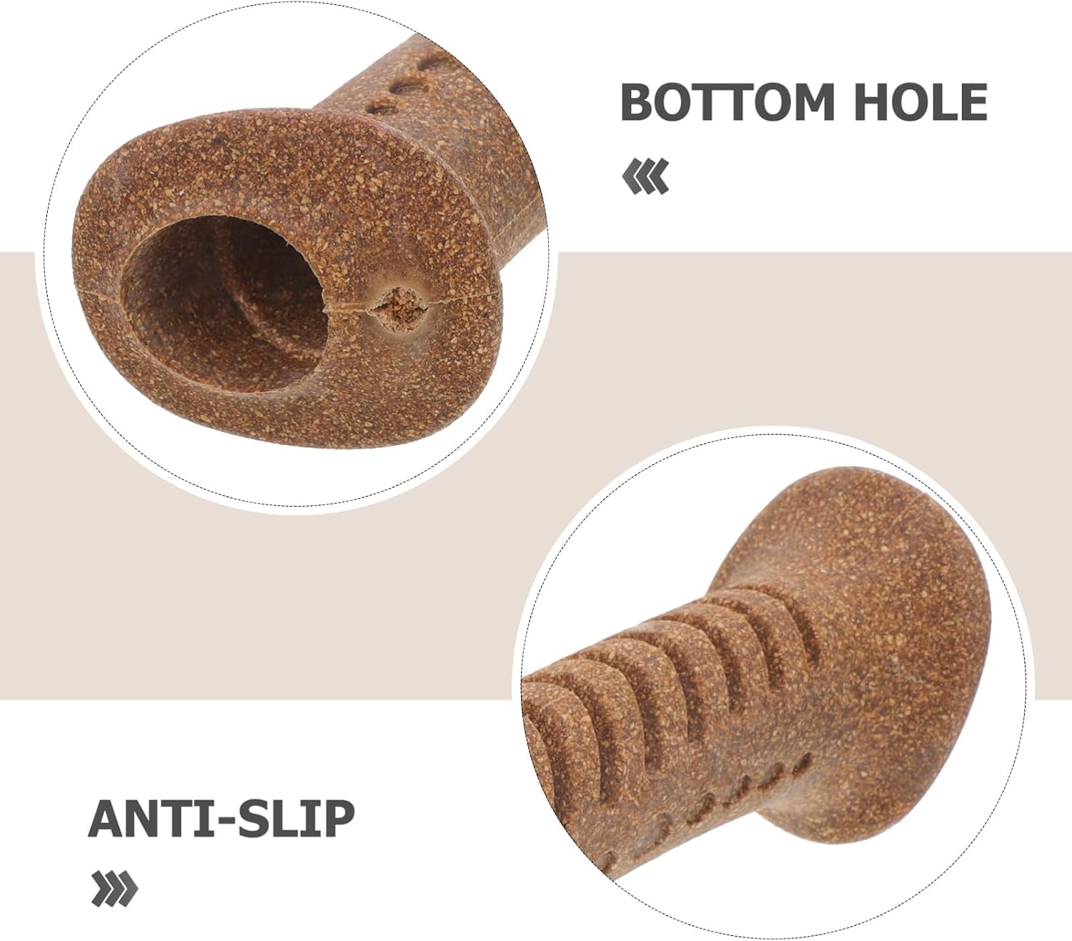 BESPORTBLE Cork Handle for Hiking Pole Replacement Grip for Walking Stick Trekking Pole Adapter Handle Adapter