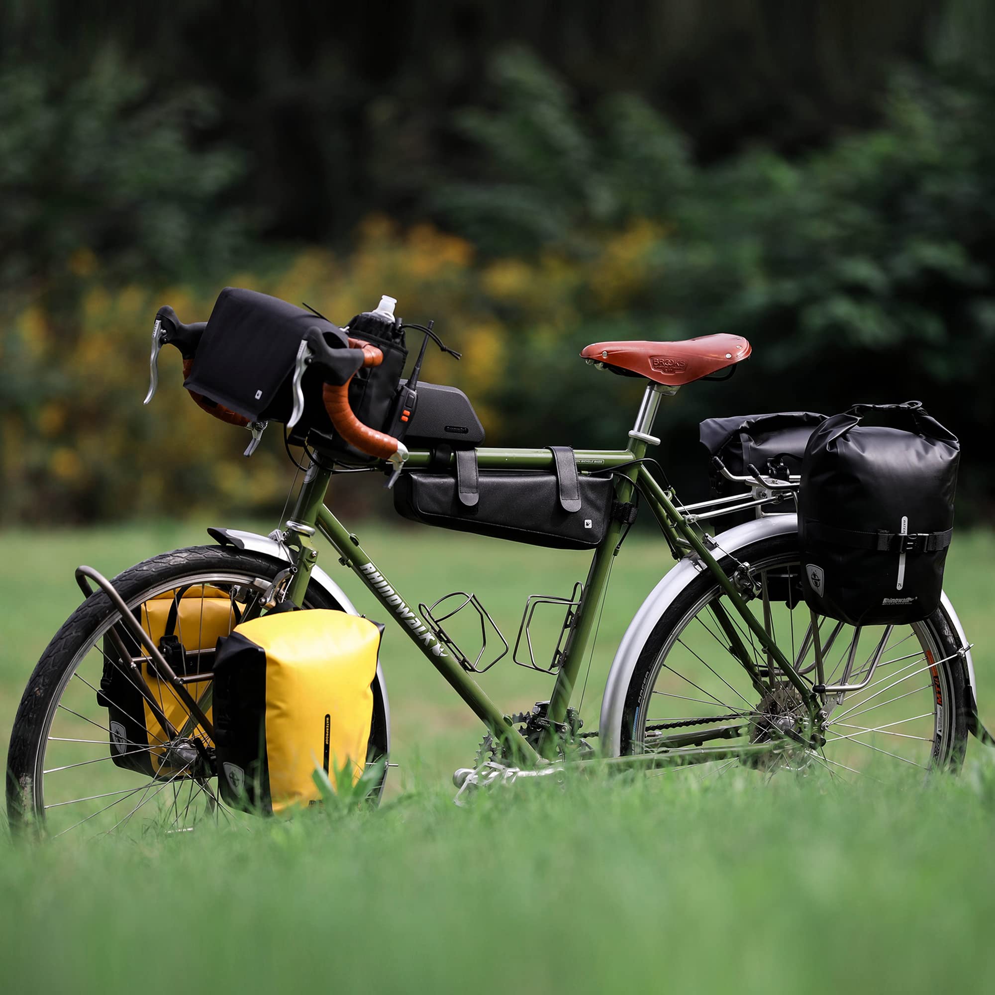 Amazon.co.jp: J-Power 自転車 パニアバッグ 7L 防水 前後輪両用