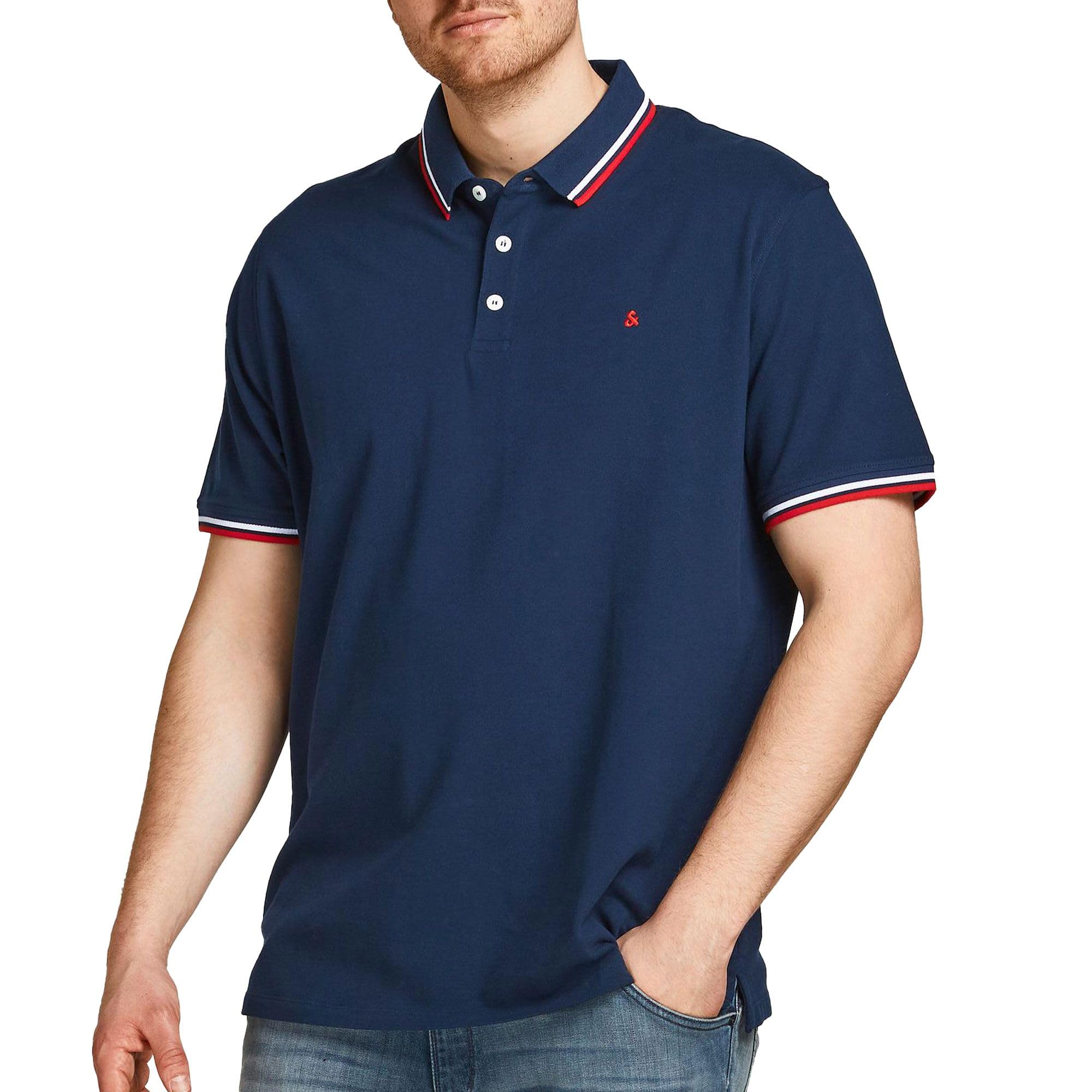 Men's Jjepaulos Polo Ss Noos Ps Polo Shirt