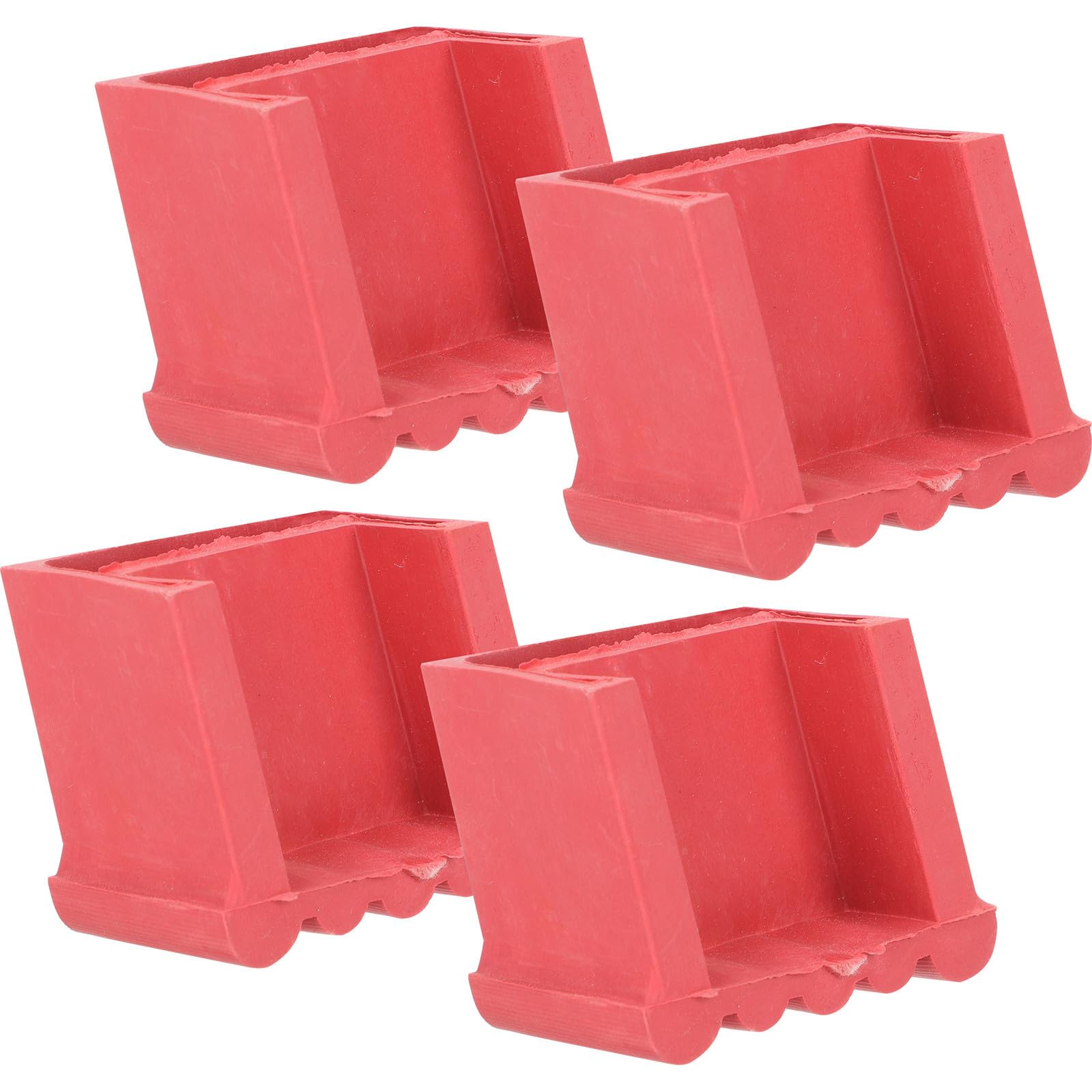 Protectores resistentes para patas de escalera de goma ideales para reformas y limpieza en casa