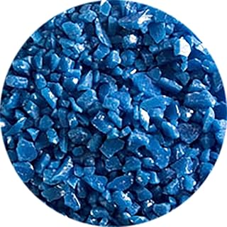 5 Oz Egyptian Blue Opal Coarse Frit - 90 Coe