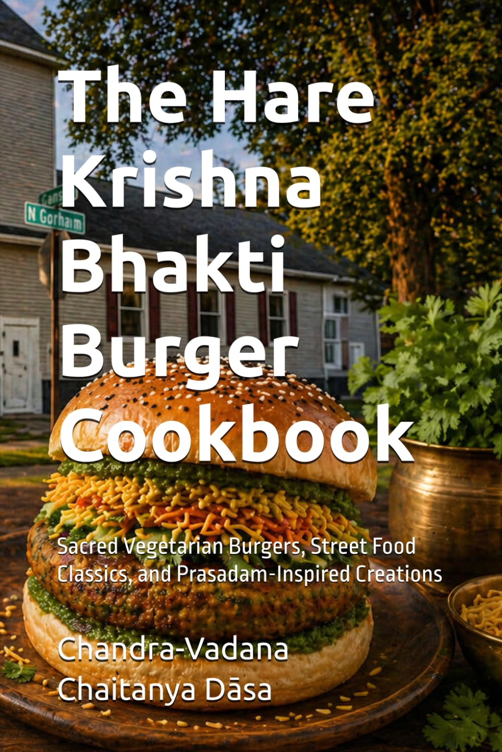 The Hare Krishna Bhakti Burger Cookbook: Sacred Vegetarian Burgers, Street Food Classics, and Prasadam-Inspired Creations