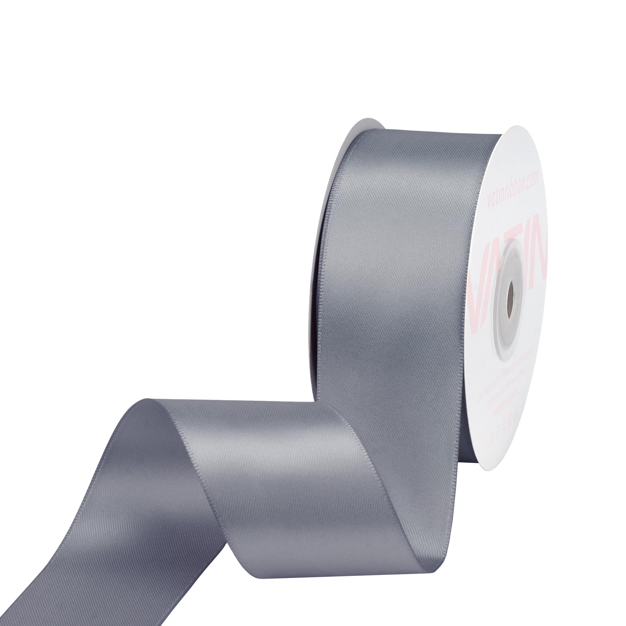 VATIN 100mm Wide Double Faced Polyester Deep Navy Blue Satin Ribbon- 4.5 Metre/Spool, Perfect for Chair Sash, Making Bow, Sewing and Wedding Bouquet — view 207