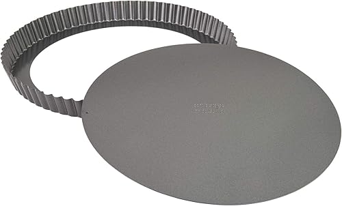 Miniatura 4 de Sartén antiadherente para quiche, 11 pulgadas, gris