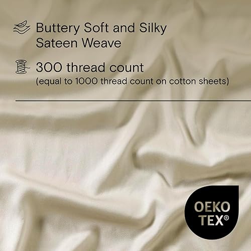 Miniatura 3 de SIJO AiryWeight - Funda de edredón Tencel, 100% lyocell derivado de eucalipto, suave como la mantequilla, las mejores sábanas refrescantes de