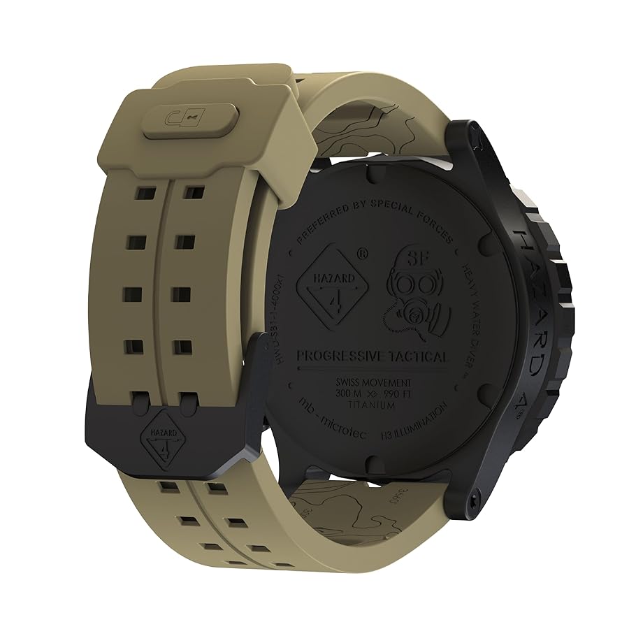 HAZARD4 Heavy Water Diver チタン ダイブウォッチ Amazon.com: HAZARD 4 Heavy Water Diver(TM) BlackTie White