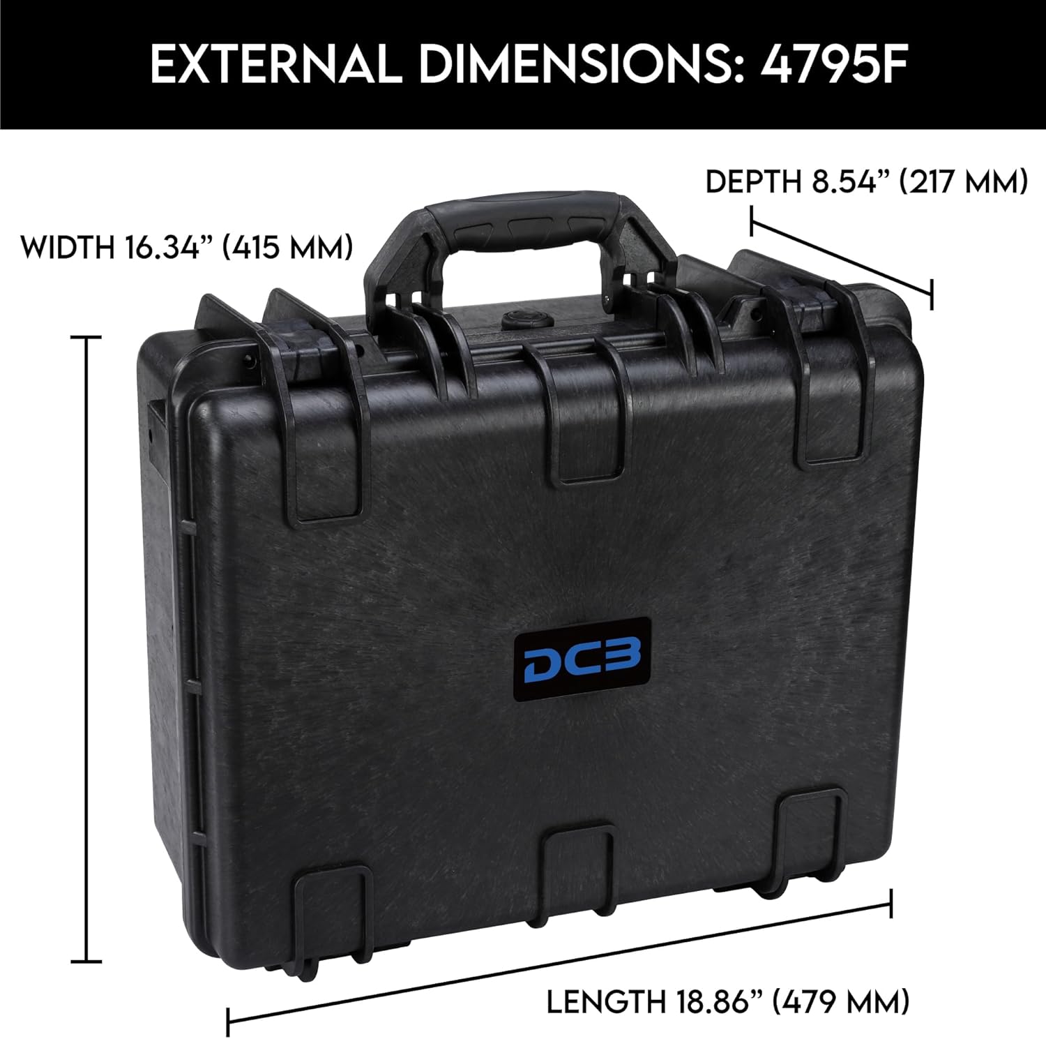 DCB Element 4795F Waterproof Utility Case with Foam Insert - Image 7