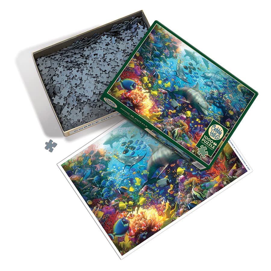 Cobble Hill - Puzzle Da 1000 Pezzi, Motivo: Save The Bees, Poster Incluso
