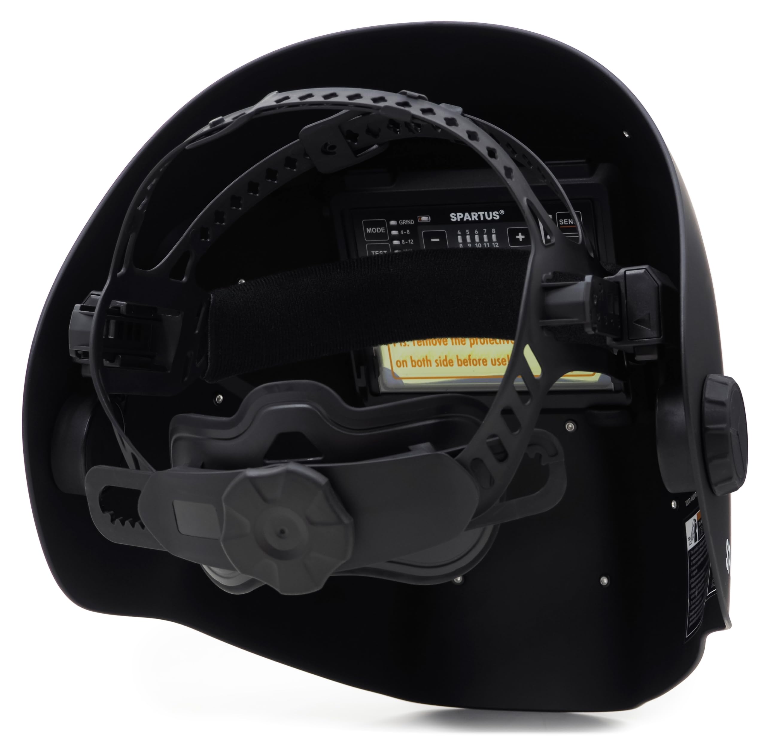 Casque de soudage automatique pour machine à souder laser SPARTUS Ultra VX27, masque de soudage laser professionnel DIN 4-12, EN 207 protection laser classe 4, casque de soudeur et visière de soudure