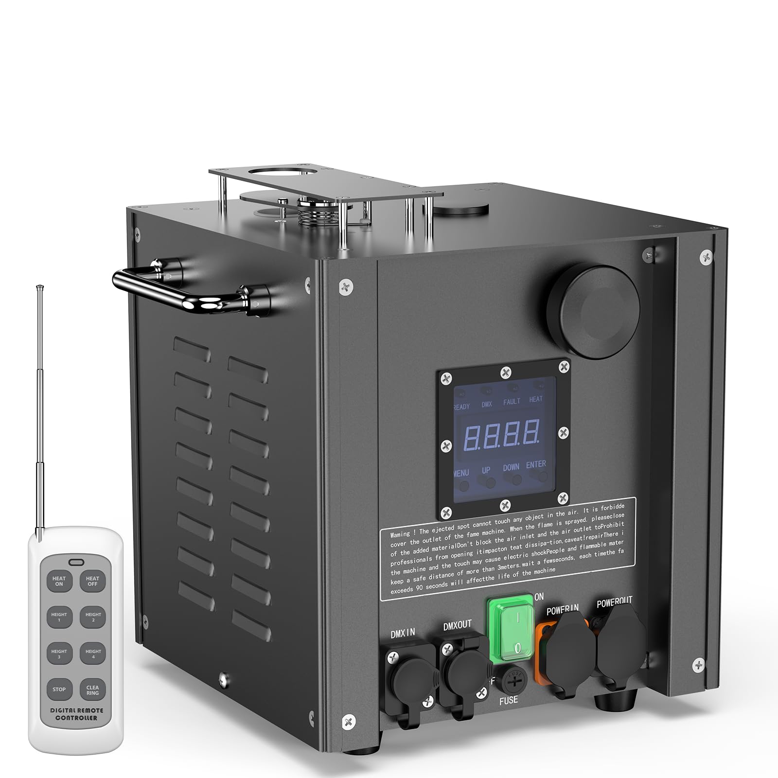 Machine À Étincelles Froides Électroniques 800W, Étanche Et Anti-Poussière, Effet De Flamme Non Toxique, Appareil Pyrotechnique Avec Télécommande Pour DJ, Fêtes, Églises, Concerts, Mariages, Noël