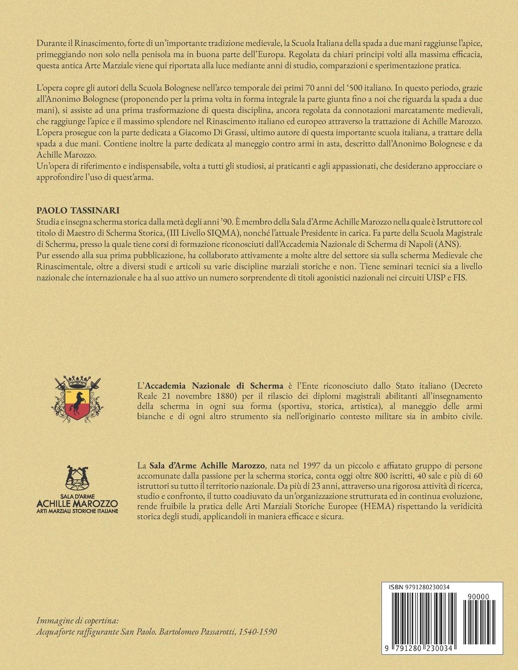 Spada a due mani Rinascimentale Italiana: CONCETTI FONDAMENTALI E SCUOLA BOLOGNESE