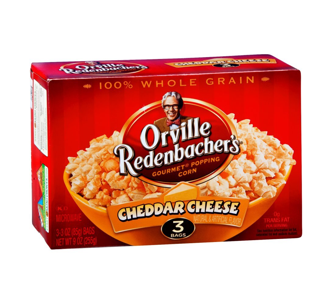 Orville Redenbacher's Cheddar Cheese Microwave Popcorn, 9