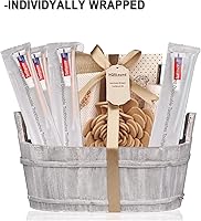 Vista 5 de Paquete de 200 cepillos de dientes desechables con pasta de dientes, cepillos de dientes de cerdas suaves envueltos individualmente, kit de viaje