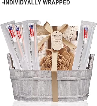 50 Pack Disposable Toothbrushes with Toothpaste, Individually Wrapped Disposable Toothbrushes Bulk Soft Bristle Manual Travel Toothbrush Kit
