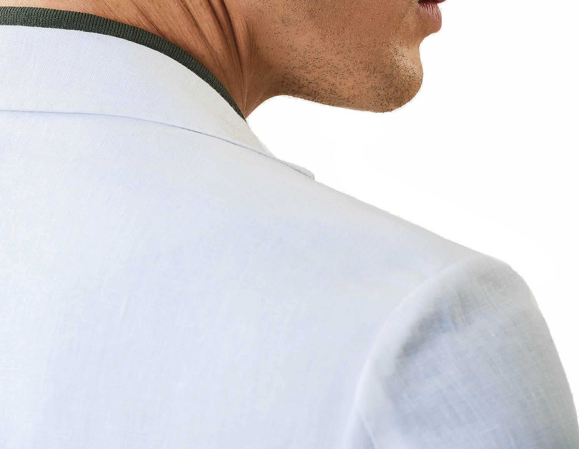 Abito Completo Uomo in Lino Sartoriale Vestito Elegante Cerimonia