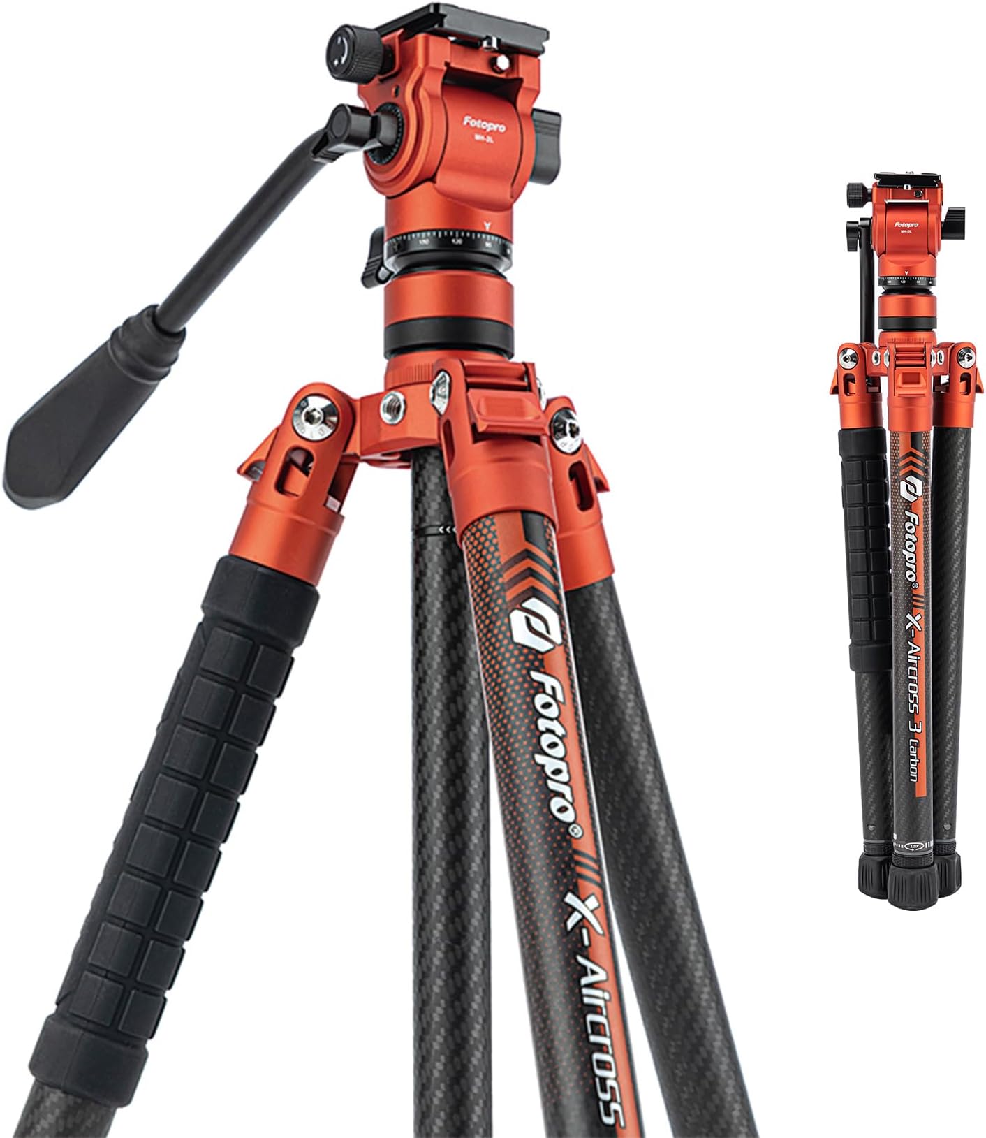 Fotopro Sherpa Max Carbon Statief ( Zonder kop ) | Ontdek hem hier