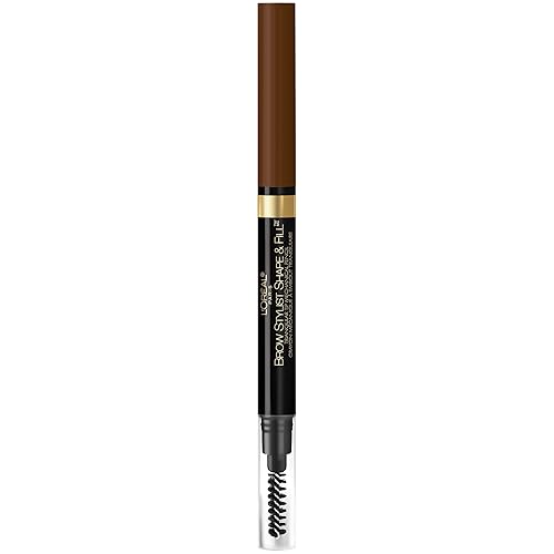 Vista 40 de L'Oreal Paris Brow Stylist Shape & Fill - Lápiz de maquillaje mecánico para cejas de ojos, rubio oscuro, 0.008 onzas