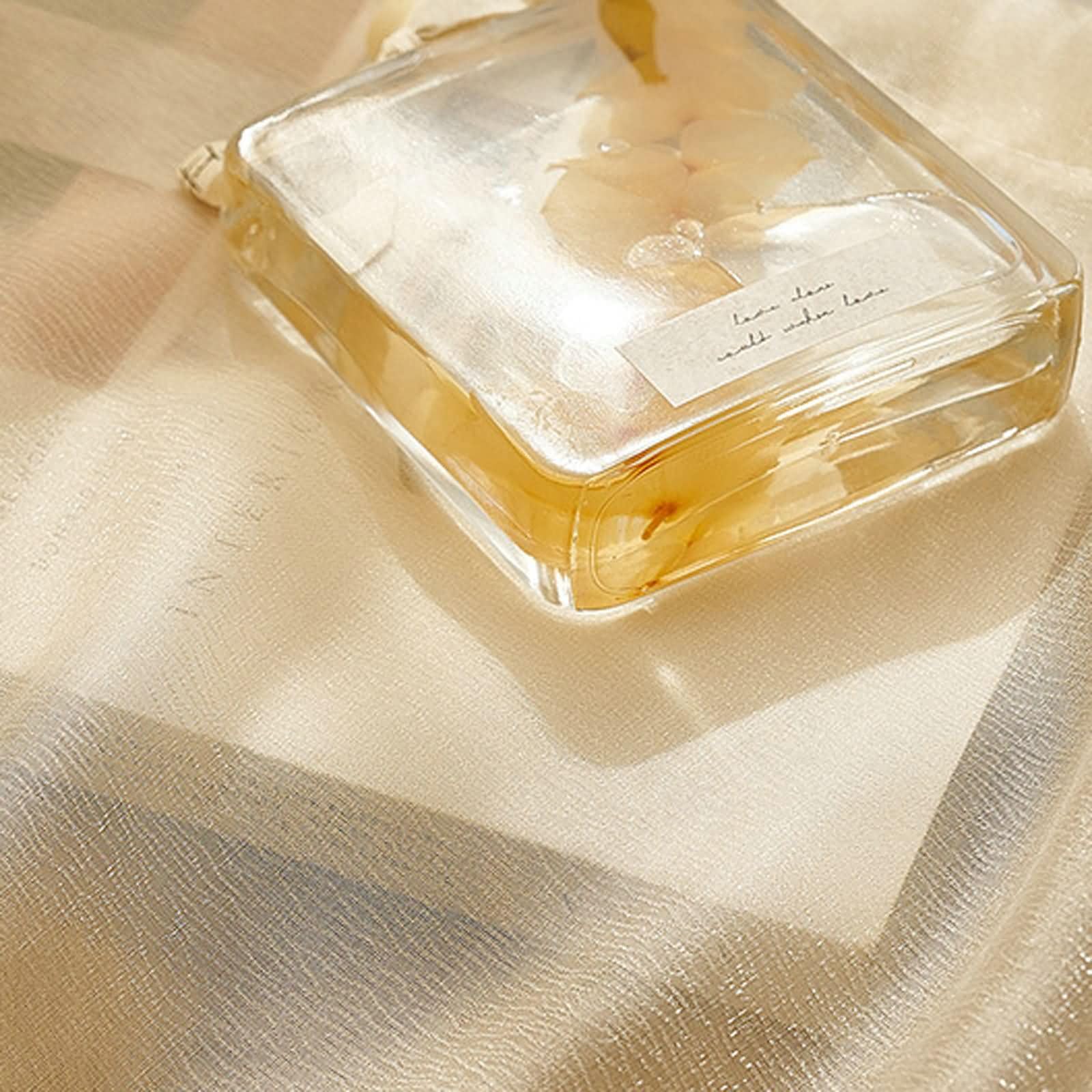 Tüll Gardine Küche 2er Set,2 x 137W x 274H cm,Vorhang Halbtransparent Gold Einfarbig Vorhänge Wohnzimmer Ösen