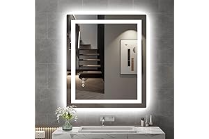 30"x36" Led Mirror Light for Bathroom with Front and Backlit Lighted Mirror...