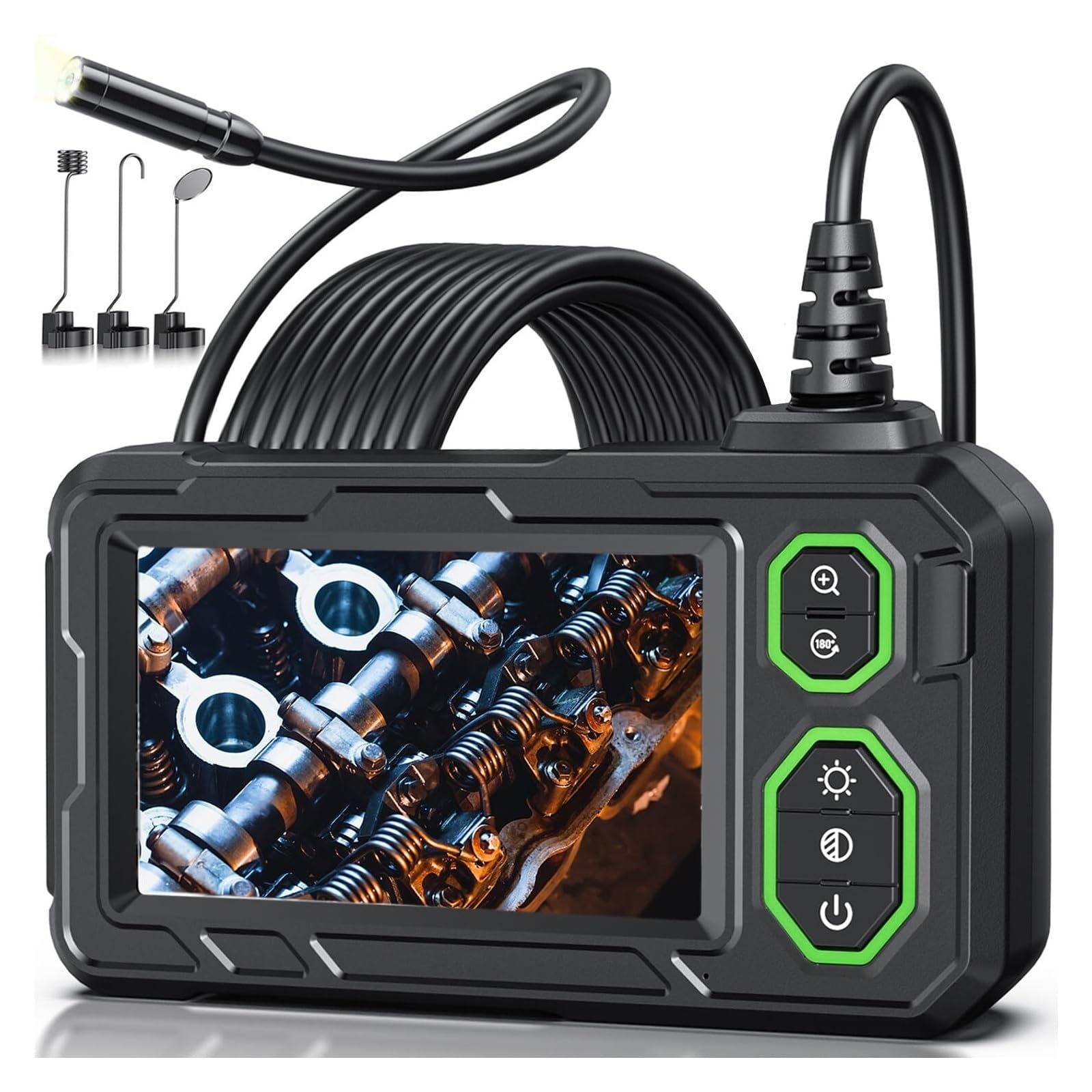 Periscopio, Telecamera for endoscopio da ispezione 4,3" con periscopio HD 1920P, strumenti for fognatura a serpente impermeabili IP67