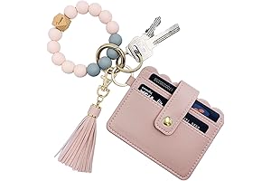 Key Ring Bracelet with Card Holder: The Perfect Accessory for Women on the Go