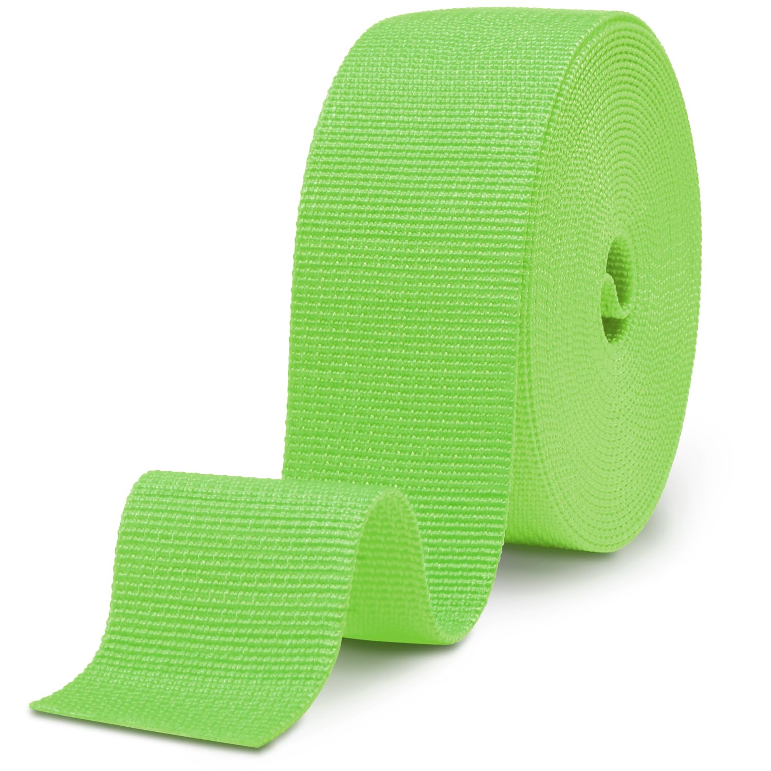 CooBigo 12 Yards Webbing 3/4" &amp; 1" &amp; 1.5" &amp; 2" Polypropylene Webbing Strap 3/4 Inch 1 Inch 1.5 Inch 2 Inch Wide Webbing Strapping for Bags/Lawn Chair/Pool Solar Cover DIY Crafting
