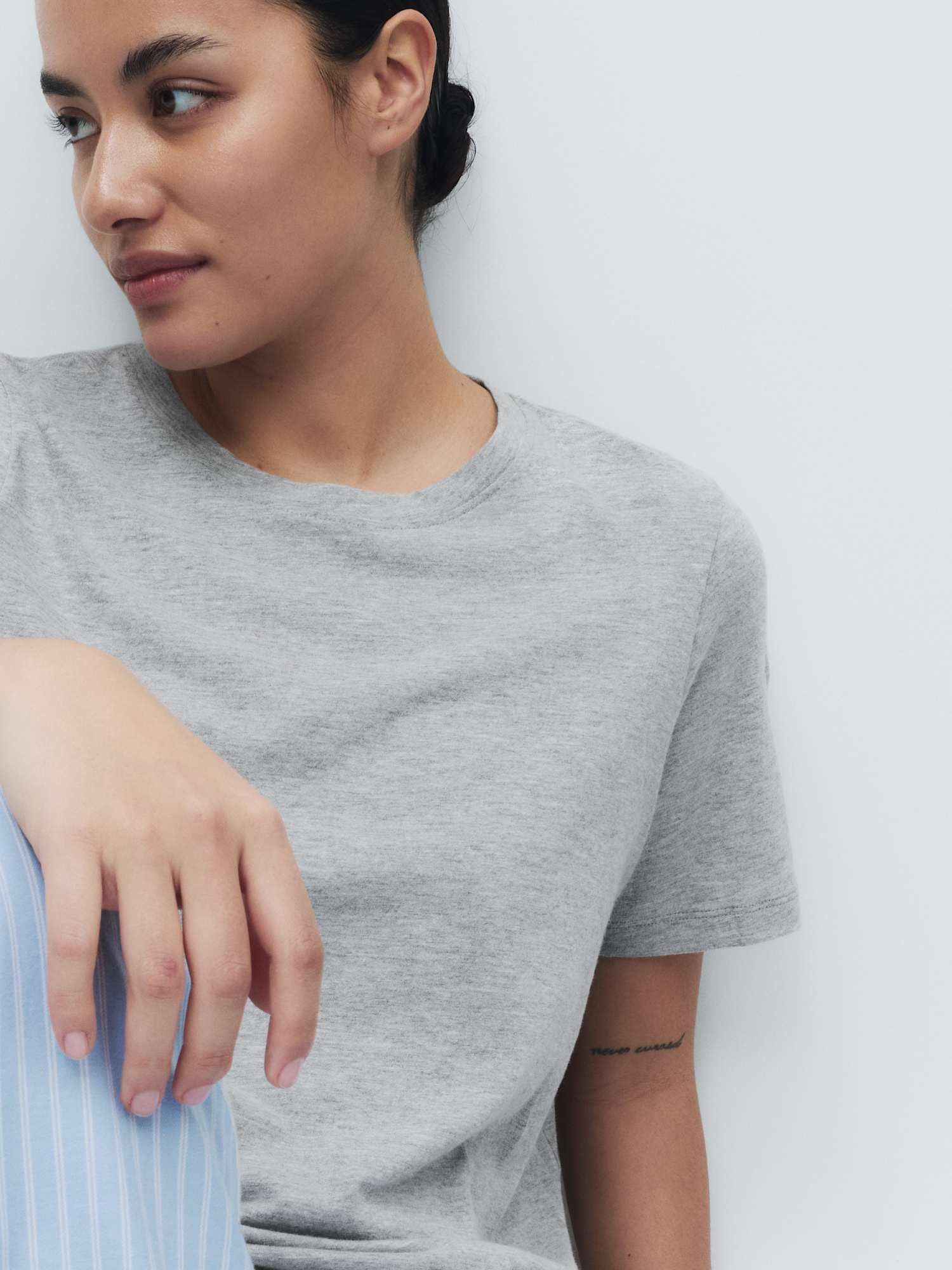 Marks & Spencer Bas de Pyjama Tissé Femme en Pur Coton, Taille Élastiquée, Finition Brossée