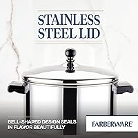 Vista 26 de Farberware Classic Series - Cazo de acero inoxidable, 1 litro, Tapa coladora