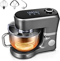 Vista 1 de VIVOHOME Stand Mixer with Fermentation, One-Touch Presets Electric Dough Mixer with 6 Qt Bowl, Kitchen Standing Mixer for Baking, Cake with Flex