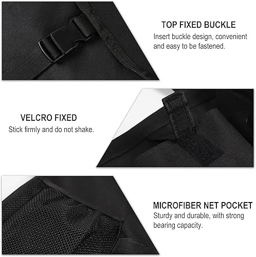 Miniatura 3 de JeCar Divisor de asiento trasero para Wrangler para mascotas, barrera para perro, maletero, organizador de carga, accesorios de almacenamiento para