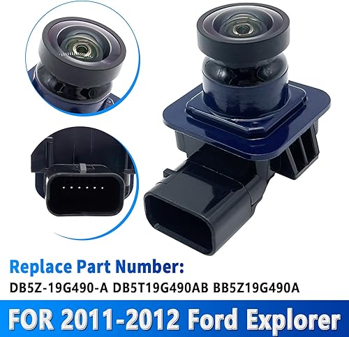Miniatura 4 de Cámara de respaldo de cámara de visión trasera compatible con Ford Explorer 2011 2012 2013 2014 cámara de asistencia de parque inversa que reemplaza