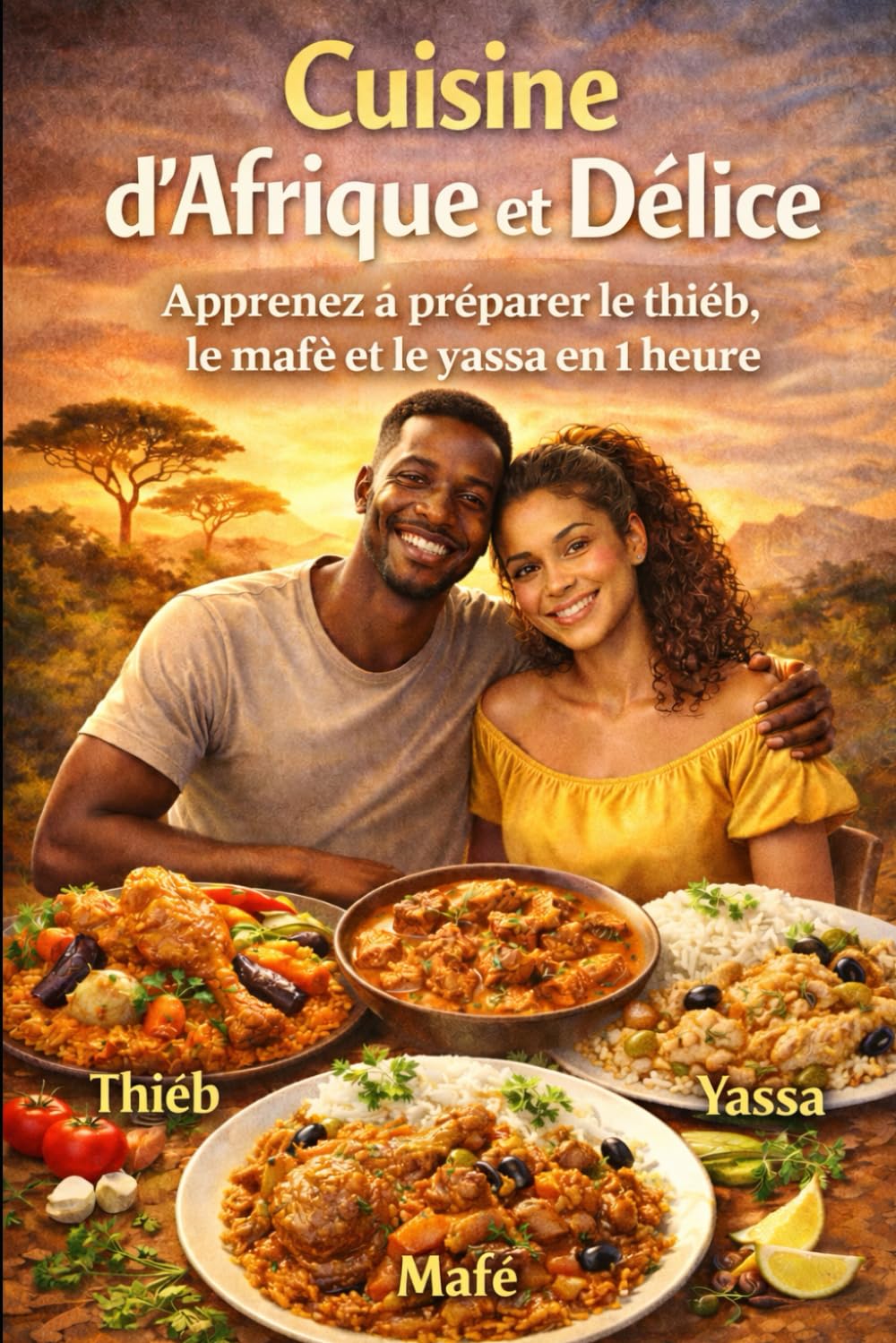 Cuisine d'Afrique et Délice: Apprenez à préparer le Tieb, le Mafé et le yassa en 1h
