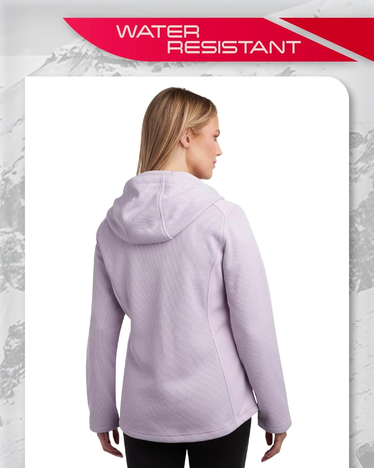 Spyder Womens Fleece Jacket - Lightweight Polar Fleece Windbreaker Jacket Women Active Zip Up Hooded Sweaters for Women - Image 2