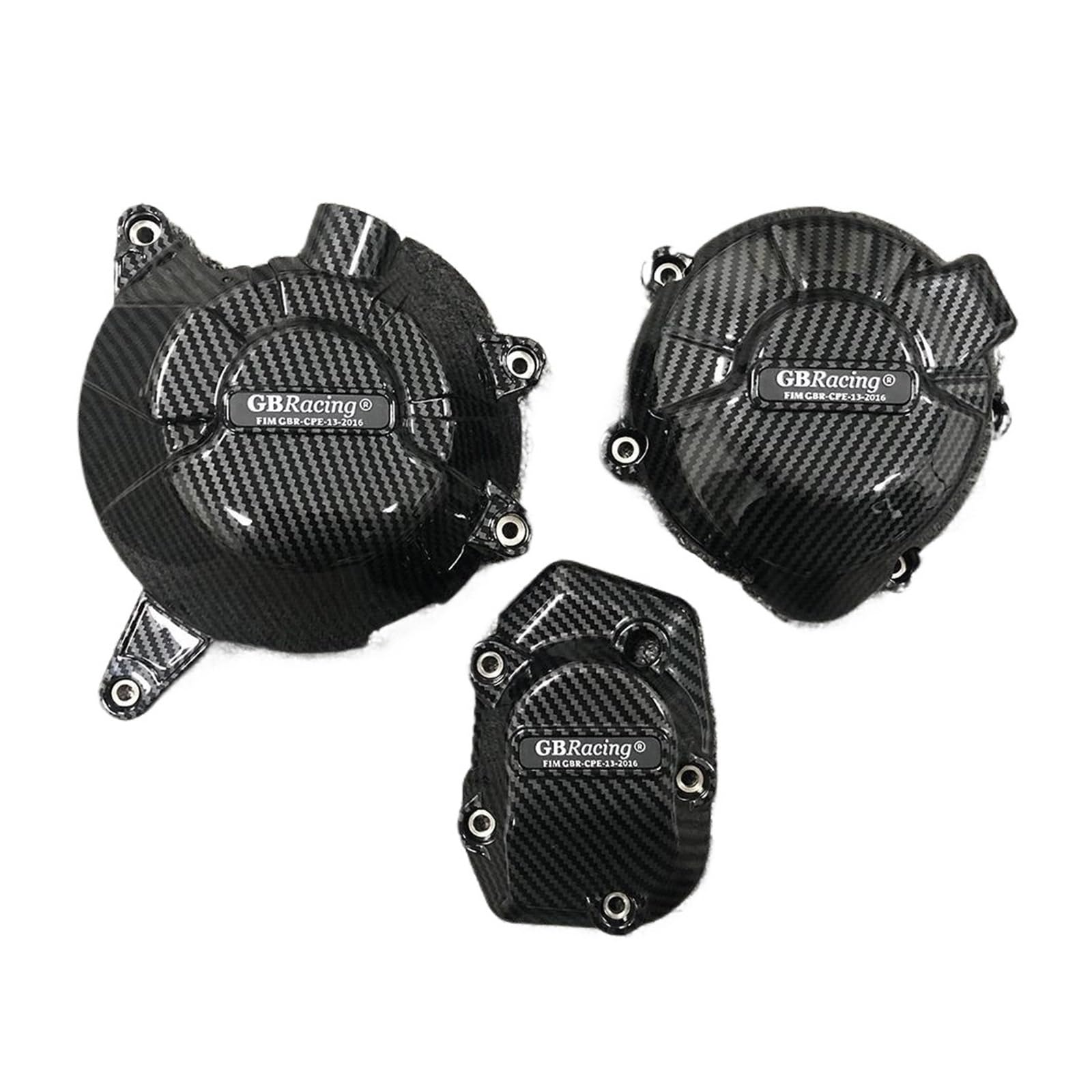 Motorräder kupplungsdeckel Für Kawasaki Z900 2017-2023 Z900SE 2022-2023 Motorrad Motor Stator Slider Schutzhülle Zubehör Kurbelgehäuse Motordeckel (Color : Carbon Fiber Texture)
