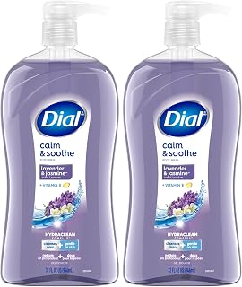 Body Wash, Calm & Soothe Lavender & Jasmine Scent, 32 fl oz (Pack of 2)