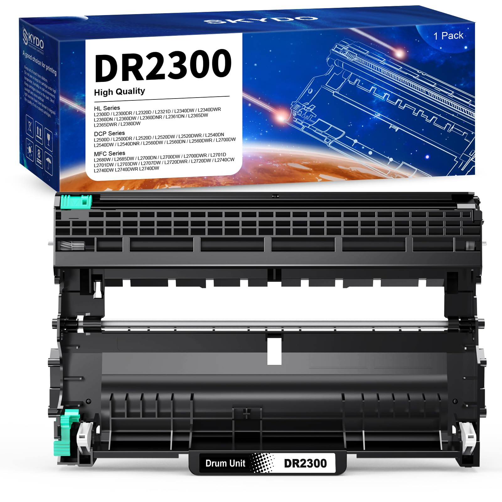 DR2300 Trommel Kompatibel für Brother DR-2320 Trommel DR2320 TN-2320 Toner für Brother MFC-L2700DW MFC-L2700DN MFC-L2720DW HL-L2340DW HL-L2300D DCP-L2520DW DCP-L2540DN MFC-L2740DW