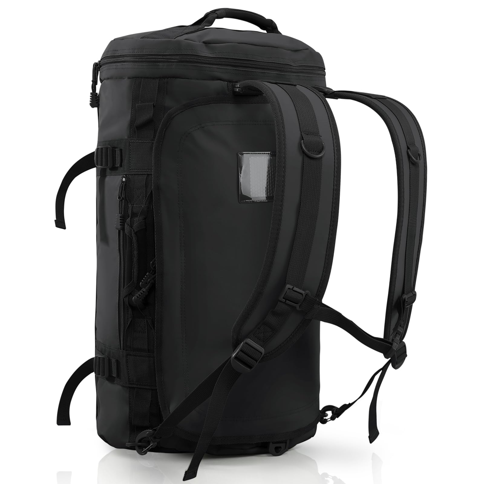 Haimont Duffle Backpack, Travel Duffel Bag with Shoes Compartment, Water-resistant Overnight Daybags for Men Women Daily Trip, Sports Gear, Gym, 45L,