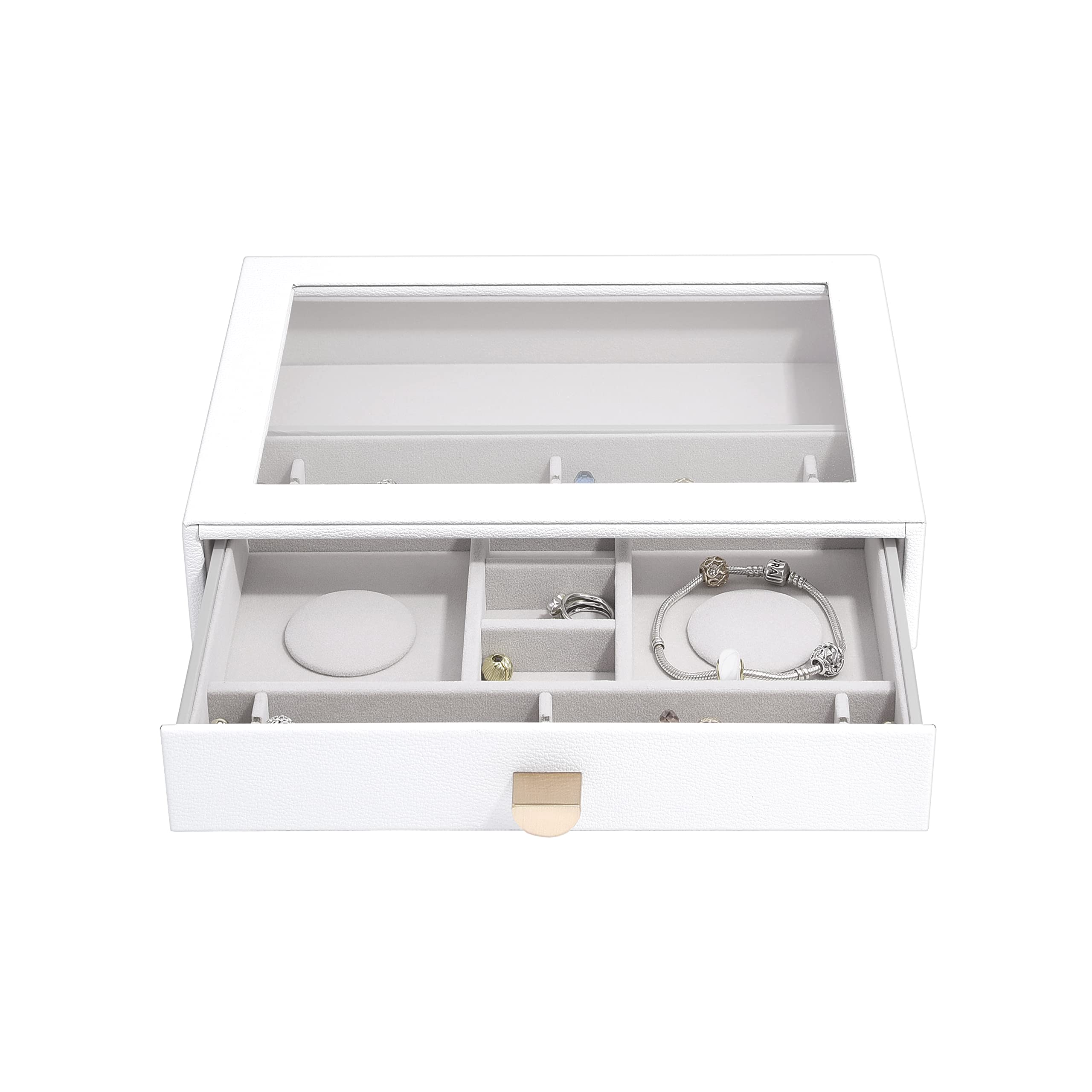 Stackers Pebble White Classic Charm Display Drawer