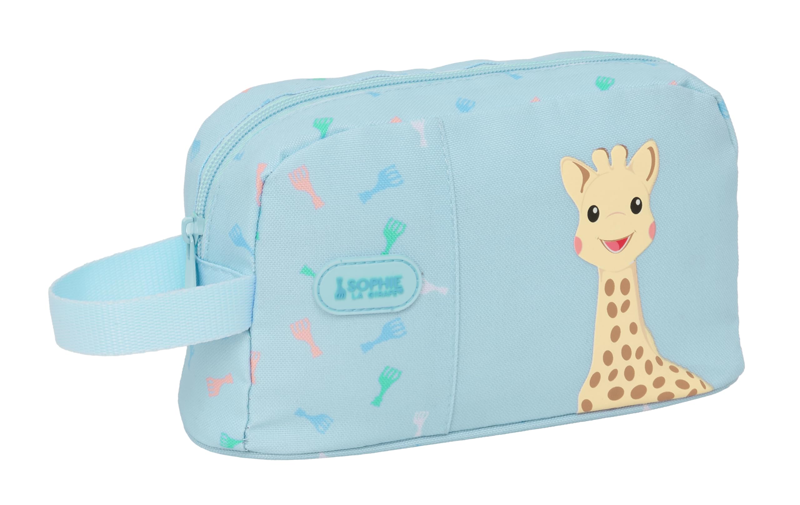 Safta SOPHIE LA GIRAFE DREAMS – Thermal Breakfast Holder, Thermo, Pencil Case, Quality and Maximum Resistance, Food Holder, Recreation, 21.5 x 6.5 x 12 cm, light blue, M, Casual