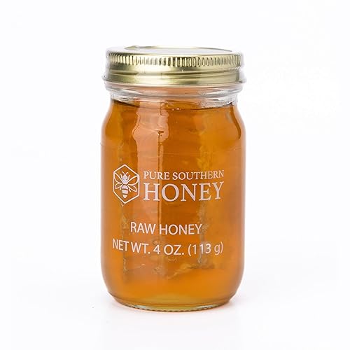 Miniatura 7 de Miel de Gallberry 100% cruda y sin filtrar con peine  hecho americano por Pure Southern Honey