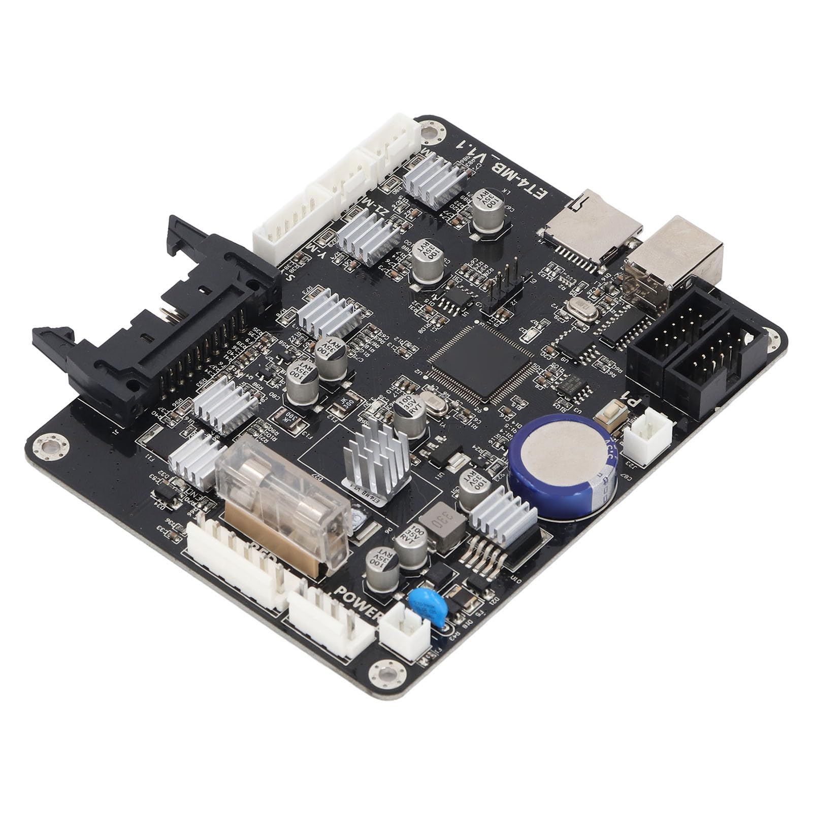8-35V 32 Bits Chip de Brazo de Alta Velocidad Tablero de Control de Impresoras 3D 2 Capa de la Placa Lógica Múltiple de Guardia para ANET ET4, Placa Base de la Impresora 3D, Admite Impresión Fuera